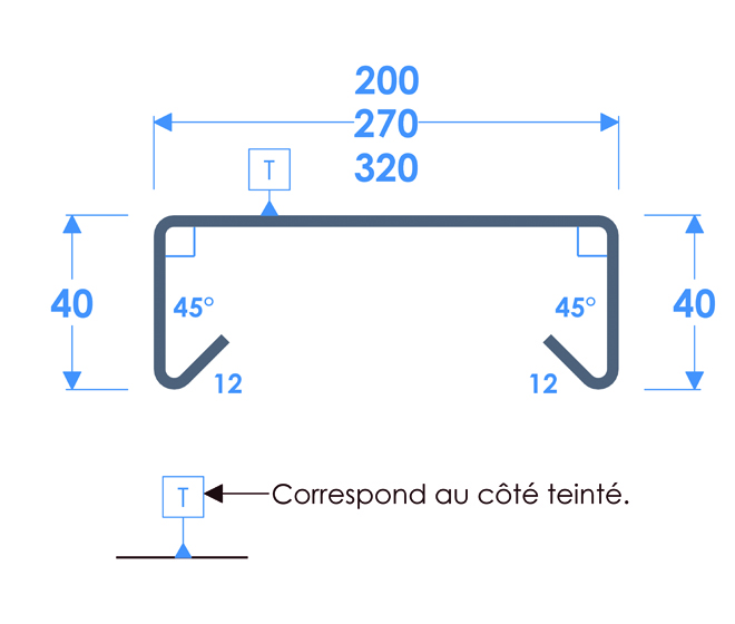 Vue cote